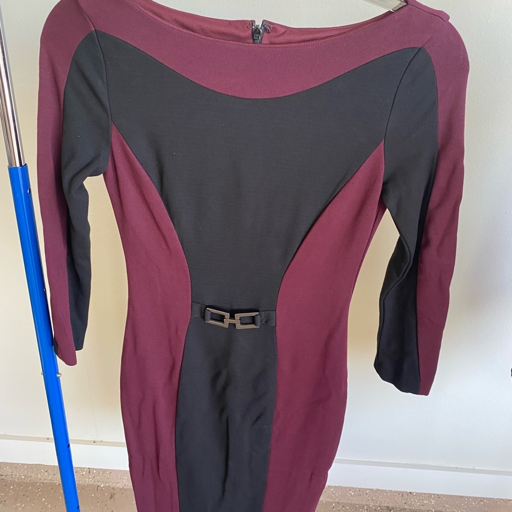 Cache Burgundy Beautiful Dress